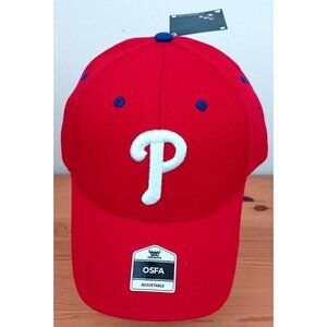 Philadelphia Phillies Men’s Baseball Hat Cap Fan Favorite Red Adjustable NEW OS